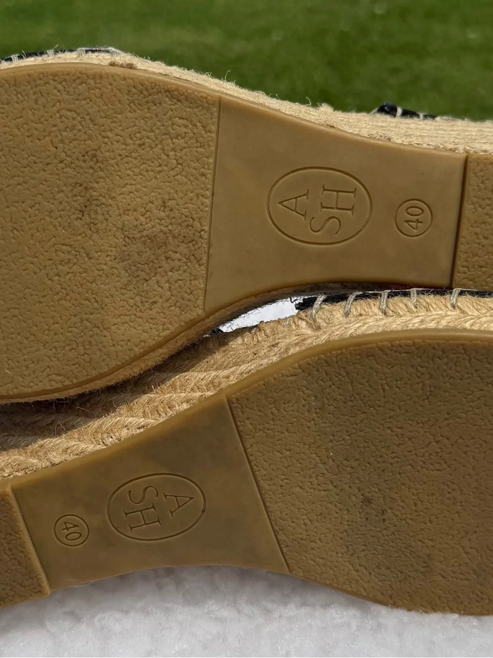Ash espadrille wedges